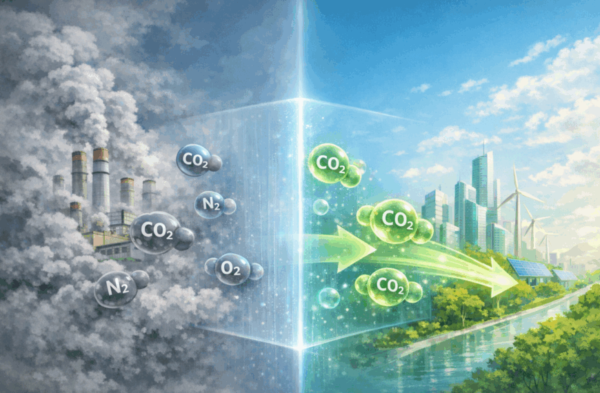 看不見的薄膜如何改變碳捕捉未來