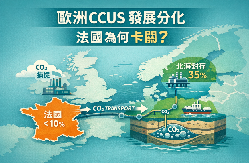 歐洲CCUS發展分化下的法國困境:從碳捕捉到儲存的結構性挑戰